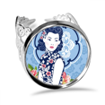 thumbnail image 1 of Anillo de Compromiso Mujer Unbranded Cultura China Flor Azul Ajustable, 1 of 3