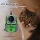 thumbnail image 3 of Pet Carrying Backpack Cat Dog Transportadores de malla transpirable para viajes (L Green) Sywqhk Arte deco, 3 of 5