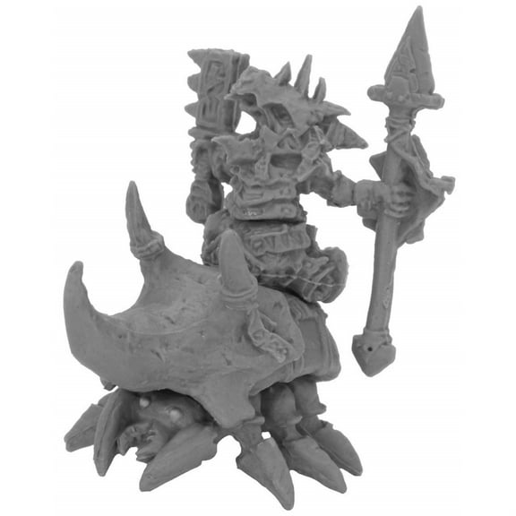 Reaper Miniatures Bloodstone Gnome Cavalry #44055 Bones Black Unpainted Plastic