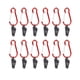 thumbnail image 4 of Clip de broches para tienda de campaña, 12 piezas, con mosquetón, impermeable, versátil, práctico, accesorios para tienda, abrazadera para toldo Cola Clips para lona, 4 of 8