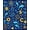 Blue, Pattern 4, variant on ODIKA 4'x6' Machine Washable Non-Slip Area Rug, Safari Wilderness Expedition Playmat with Zebra Stripes & Lion Prints High Traffic Rug, Orange, 681038