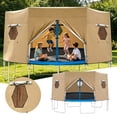 thumbnail image 1 of Protective Cover for Jumping Tents Outdoor Trampoline Tent Protective Shield Windproof Shelter for Backyard And, 1 of 5