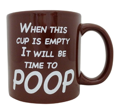 Island Dogs Time to Poop Giant Mug