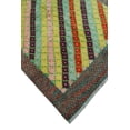 thumbnail image 3 of Balochi Kodwo Pink/Green Rug, 4'10" x 6'10", 3 of 5