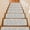 Gray, variant on Sky Blue Daisy Flower Stair Treads Non Slip for Steps Farmhouse Floral Summer Country 10 Pcs Reusable Adhesive Stair Runner Mats for Dogs Elders Carpet Treads Rugs for Staircase 8x30 In