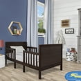 thumbnail image 5 of Dream On Me Hudson 3 in 1 Convertible Toddler Bed, Espresso, 5 of 7