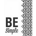 thumbnail image 2 of SD Graphics Studio 26x32 Gold Ornate Wood Framed with Double Matting Museum Art Print Titled - Be Simple Choose Joy I, 2 of 4