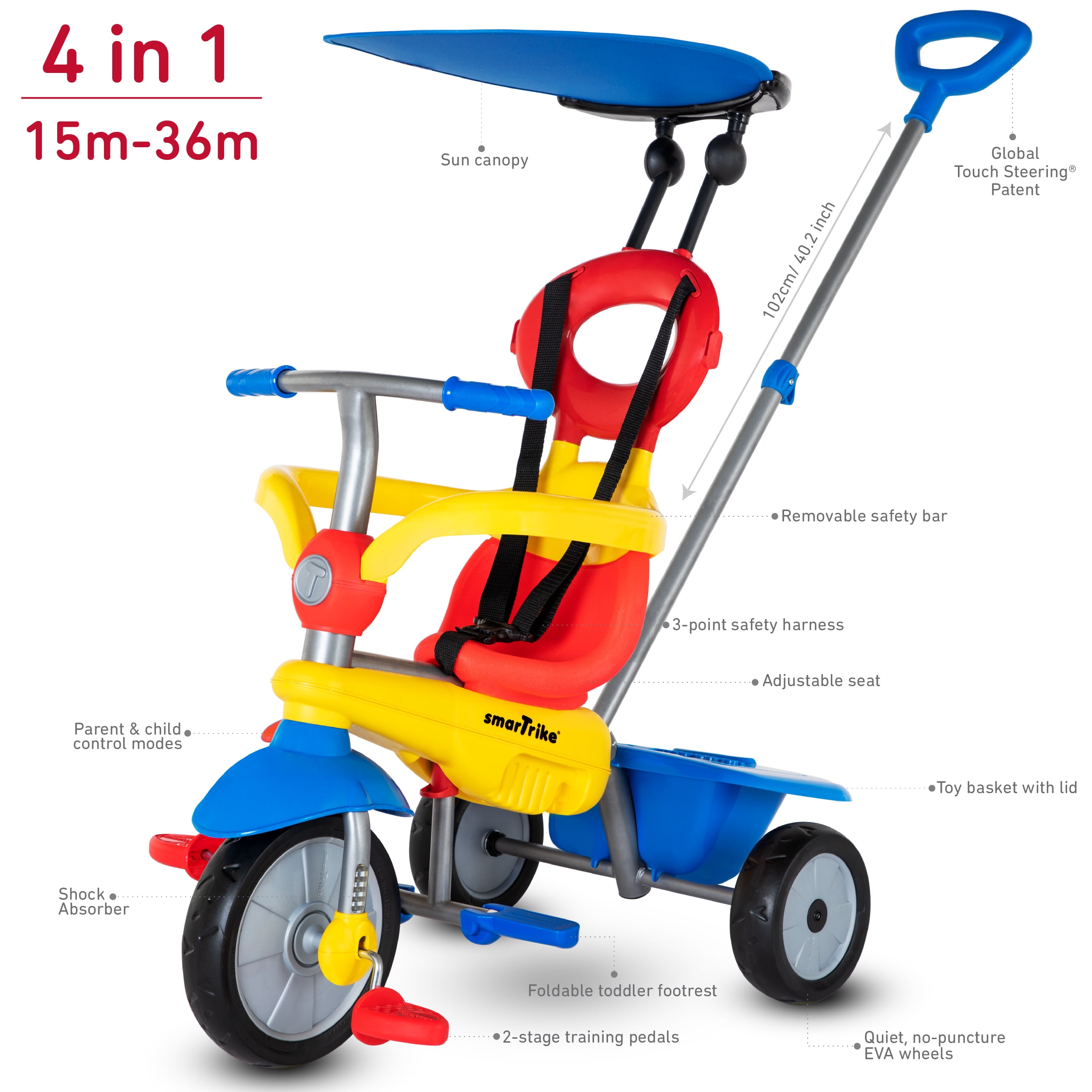baby trike 4 in 1