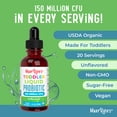 thumbnail image 6 of MaryRuth's Toddler Probiotic Liquid Drops 150 Million CFU Dairy-Free Vegan 1 Count 1 fl oz, 6 of 21