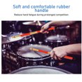 thumbnail image 4 of Drum Brush Bamboo Stick Set Soft Handle Easy to Play Percussion Instrument Accessories, 4 of 8