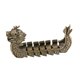 thumbnail image 5 of Adorno de barco dragón de latón Colección artesanal Figura de barco dragón Mascota de té 117 cm x 7 cm, 5 of 9