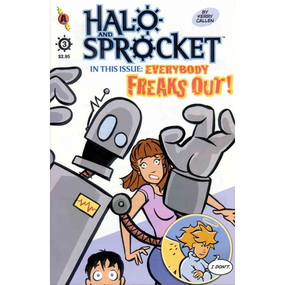 Halo And Sprocket #3 VF ; Amaze Ink Comic Book