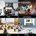 thumbnail image 5 of Wireless HDMI Transmitter and Receiver, 2025 Upgraded HDMI Extender 197FT/60M, 4K Decode Input 1080P Output, 2.4G/5G Plug&Play Portable HDM Wireless for Video & Audio to Monitor from PC/Laptop/TV Box, 5 of 8