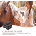 thumbnail image 6 of 5 Pcs  Grooming Sponges Soft Comfortable Grip Kit for Cleaning Bathing Dirt Sweat Removal, 6 of 8