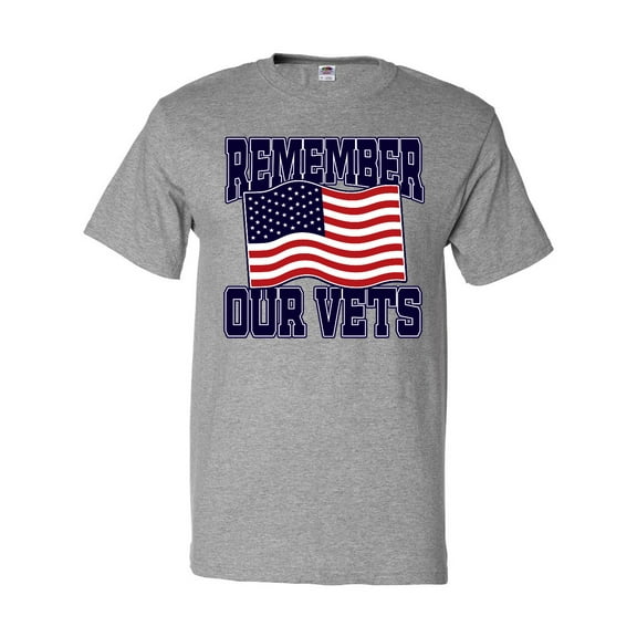 Inktastic Veteran Remember our Vets T-Shirt
