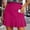 Hot Pink, variant on YTCAMLO Pleated Mini Skirts for Women Classic High Waist A Line Skirt with Pocket Girls School Uniform Workout Flowy Skater Skirts, Brown XL