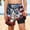 D Multicolor, variant on Boys' Patriotic Summer Beach Shorts(5-14 Years), Independence Day Quick-Dry Swim Trunks with Adjustable Drawstring Multicolor Size 11