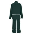 thumbnail image 6 of yievot Lounge Sets for Women Long Sleeved Two Piece Knitted Tops and Wide Leg Pants Pajama Loungewear, 6 of 6