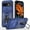 DarkBlue, variant on TYJKeJi Case Kickstand Drop Resistant Shockproof Case For Google Pixel 9A