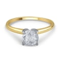 thumbnail image 2 of 1 1/4 Carat T.W. Round Diamond 14kt Yellow Gold Solitaire Engagement Ring, I-J/I3, 2 of 4