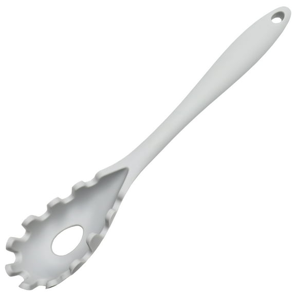 Chef Craft Premium Silicone Spaghetti/Pasta Fork, 11.5 inch, Gray