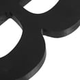 thumbnail image 2 of KAKOWELY Black Wooden Letters For Wall Decor Decorative Standing Letters For Home Table Craft Projects Alphabet Wall Decorations Initial Decor,5.91X"X4.53"X0.59", 2 of 5