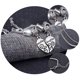 thumbnail image 2 of 1 pareja madre hija joyería medio corazón pulsera brazalete de muñeca decoración, 2 of 7
