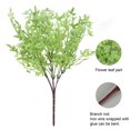 thumbnail image 4 of Visland Artificial Plants, 4PCS Fake Plastic Plant Leaves Faux Tree Shrubs Bushes Indoor Outside Home House Garden Office Decor Greeny, 4 of 8