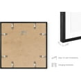 thumbnail image 3 of HAUS AND HUES 12x12 Black Metal Picture Frames Matted to 8x8 - Features Premium Aluminum & Hanging Hardware, Shatterproof Plexiglass - Ideal for Home, Room, Office (12x12 in, Black, Set of 4), 3 of 6