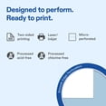 thumbnail image 2 of Avery  Scalloped Edge Postcards, 3 .5" x 5", Matte White, 40 Total, 2 of 6