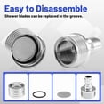 thumbnail image 6 of 1/4 Inch Quick Connect Pressure Washer Nozzle(0.3mm Water Jet Nozzle)-High Pressure Car Wash Gun Attachment with Gentle Spray Tip for Watering Plants, Cleaning Patio, Garden, Outdoor Furniture, 6 of 8