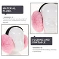 thumbnail image 3 of SHOWERORO Lot de 1 Cache-Oreilles Rose pour Filles et Femmes, Accessoire d'Hiver Doux et Chaud, 3 of 4