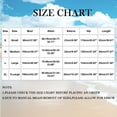 thumbnail image 2 of Women's V-Neck Button Down Ruffle Hem Short Jumpsuit Puff Sleeve Drawstring Waist Casual Romper Short for 2026 Summer Vacation Lounge Wear, 2 of 5