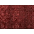 thumbnail image 1 of Ahgly Company Indoor Rectangle Abstract Red Modern Area Rugs, 2' x 5', 1 of 4