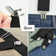 thumbnail image 5 of Hold’em Suspenders for Men Heavy Duty for Big and Tall Adult - Grey, 5 of 6