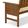thumbnail image 4 of Furinno Tioman Outdoor Hardwood Mediterranean Bench with Cushion, 4 of 9