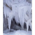 thumbnail image 2 of Talbot Frank, Christopher 20x23 White Modern Wood Framed Museum Art Print Titled - California, Sierra Nevada Icicles in the Sierra, 2 of 4