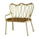 thumbnail image 4 of Silla miniatura doble, muebles para casa de muñecas BJD, escena de vida, juguete para niños, microescena, decoración, juego nórdico para niños, silla Oro, 4 of 10