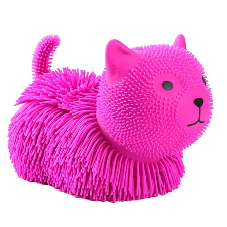 Diceymbol Giant Spiky Cat Stress Ball 9.84 Inch Jumbo Cat Squeeze Ball Soft Squeeze Decompression Anxiety Relief Fidget Adult Fidget Tool for Office Home and Daily Relaxation