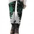 thumbnail image 5 of cfhntfmh Womens Winter Christmas Leggings Pants Ankle Length Workout Yoga Pants Christmas Leggings for Women, 5 of 5