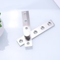 thumbnail image 5 of FUEENIRVA 2-Pack Stainless Steel Hidden Door Hinges with 360° Rotation for Smooth Home Door, 5 of 6