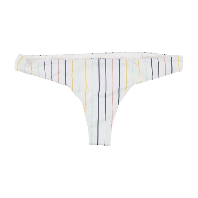 Tavik Womens Ali Minimal Coverage Bikini Swim Bottom, White, Small