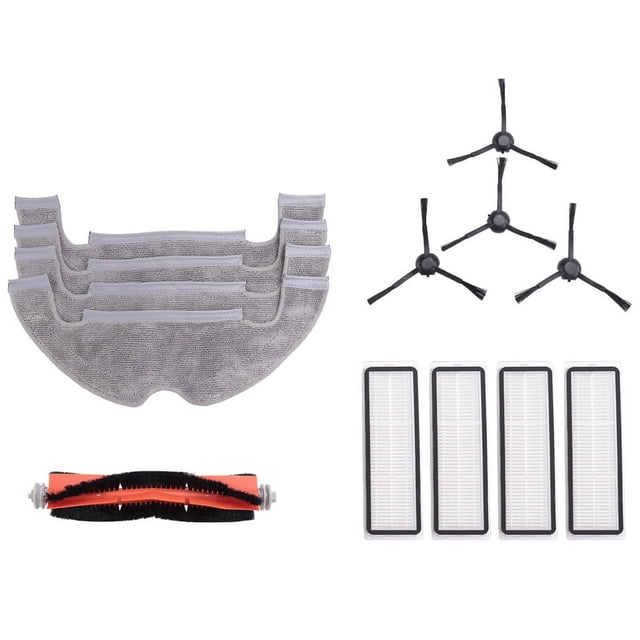 Reemplazo para Robot Vacuum-Mop 2 Ultra STYTJ05ZHM Piezas de Repuesto para Limpiador Cepillo Lateral Principal Hepa Filter Mop Rag