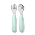thumbnail image 1 of Set de tenedor y cuchara OXO Tot Opal de acero inoxidable, 1 of 6