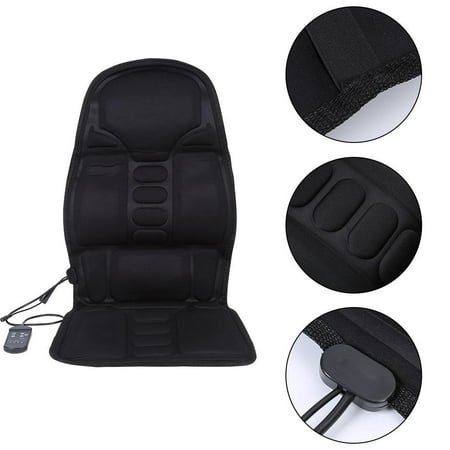 Heated Electric Car Back Neck Lumbar Full Body Massage Massager Seat Cushion Pad US Plug, Heated Massager Cushion, Back Massage