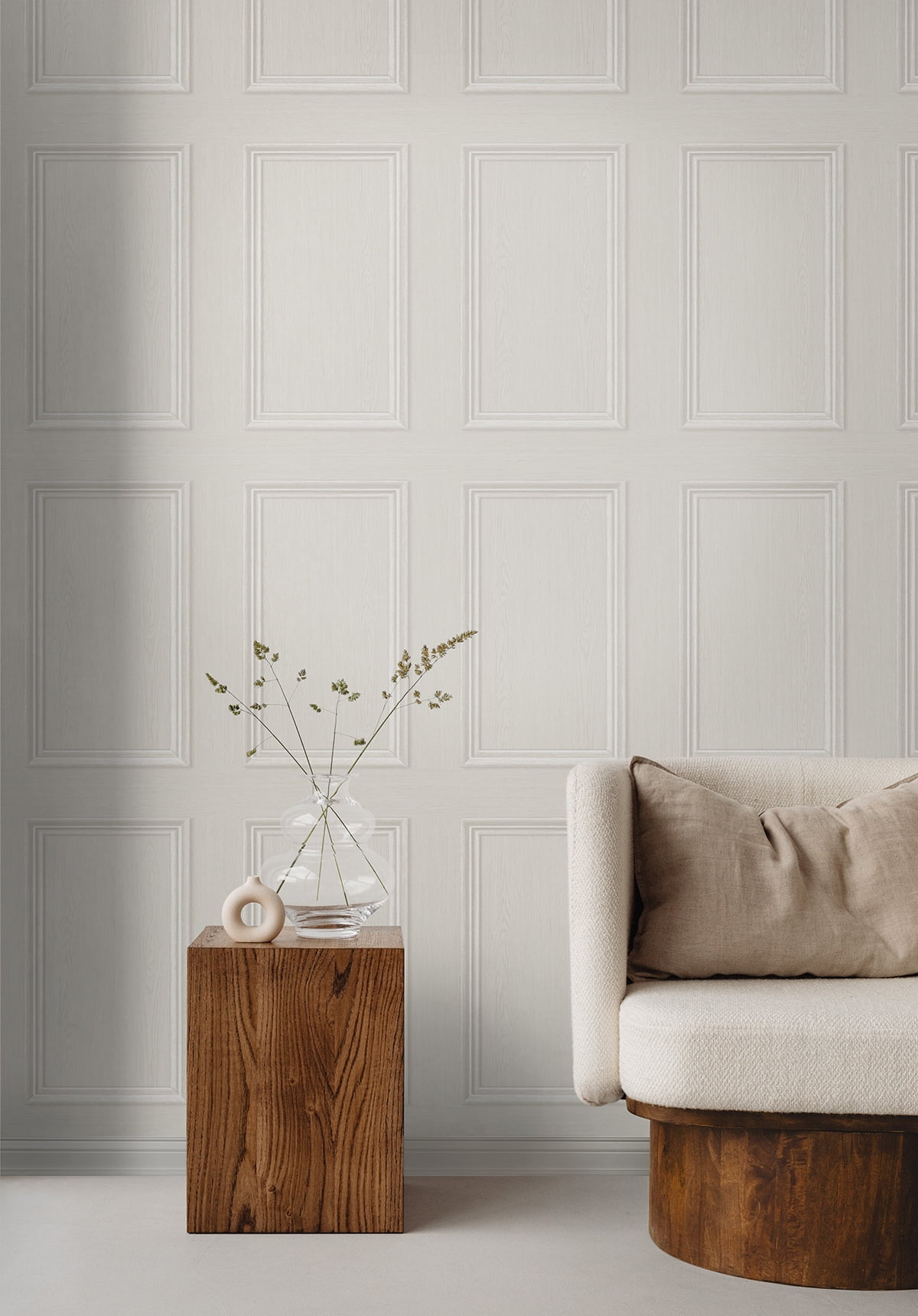 Stacy Garcia Home Faux Wood Panel Peel and Stick Wallpaper
