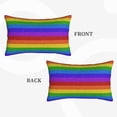 thumbnail image 4 of Kdxio Cotton Pillow Cases 16"x24" Pillowcases,Soft and Breathable Bedroom Pillow Cases-Colorful Glitter Rainbow, 4 of 8