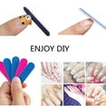 thumbnail image 3 of XmhyTop-A 100pcs 3.35-inch Mini Disposable Double-sided Nail & Foot File Set, 3 of 4