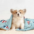 thumbnail image 4 of Yiaed Sailboats Anchors Print Dog Blankets-Cat Blanket Washable for Couch Protection,Puppy Blanket, Soft Plush Reversible Throw Furniture Protector-Small, 4 of 8