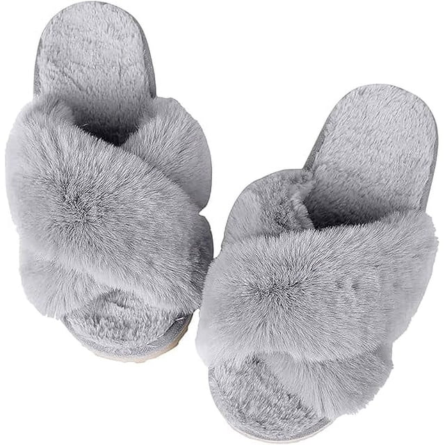 Pantuflas Bluelander, Unisex, Talla 26, Antideslizantes para Uso Interno y Externo, Gris